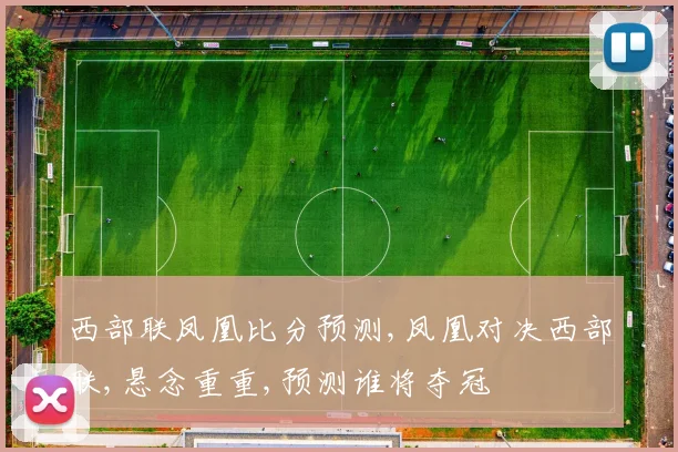 西部联凤凰比分预测,凤凰对决西部联,悬念重重,预测谁将夺冠